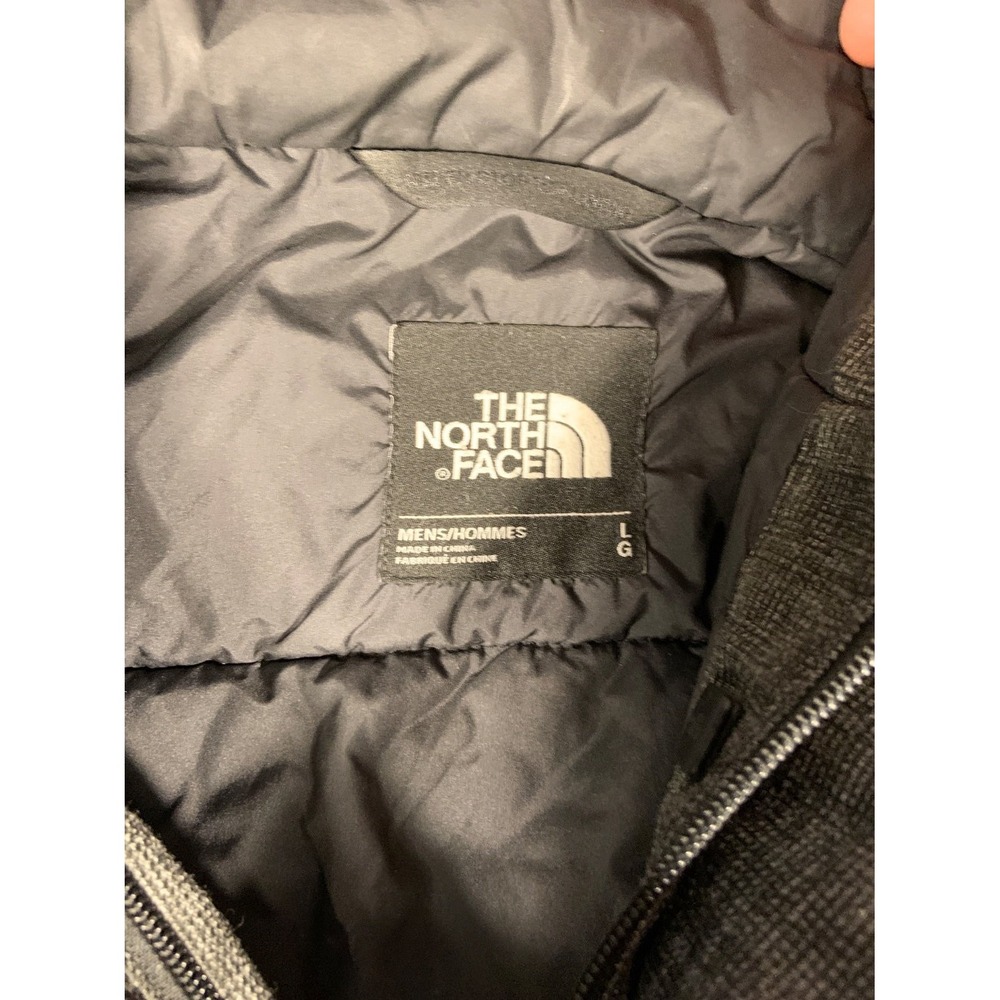 The North Face Skiing Jacket DryVent Mens L Gray Full Zip Embroidered Hooded - Picture 6 of 11